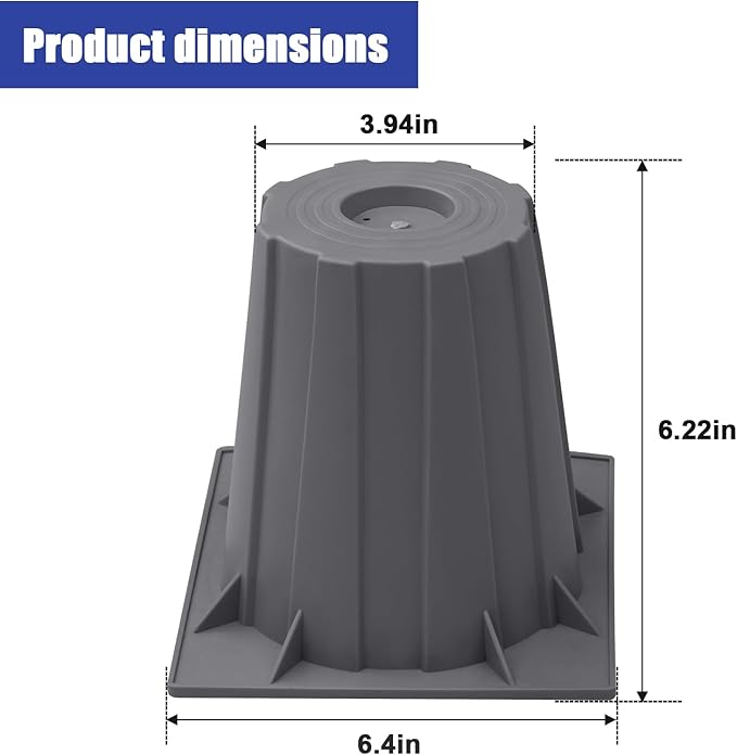 5879 Dehumidifier Riser Kit for E070, E080, E100, E130, 1820, 1830, 1850, 1852, 1870, 1872 (4 pc)