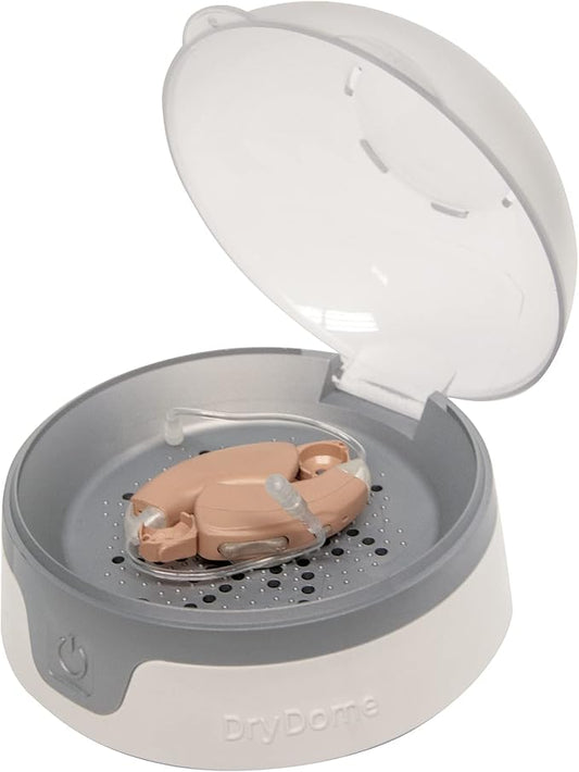 DryDome by Dry & Store | Compact Dryer Using Convection | Hearing Aid Dehumidifier