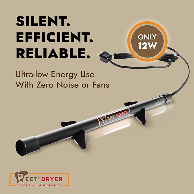 PEET, Safe Dehumidifier Rod, for Up to 100 Cubic Feet of Enclosed Space, Ideal for Gun Safes, Cabinets, Closets, 12”