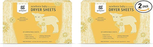Newborn Baby Dryer Sheets (Pack of 2)