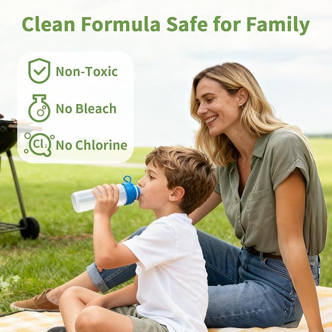 Water Bottle Cleaning Tablets, Water Bottle Cleaner, Bottle Cleaner Tablets 24 Count