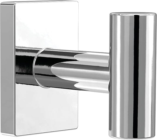 Franklin Brass Hartwell (1-Pack) Towel Hooks Polished Chrome Single Bathroom Hooks Wall Mounted for Robes & Towels Hand Towel Hook Holder Kitchen, Bathroom Accessories HRT35-PC