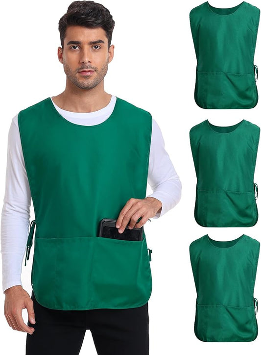 Xeoxarel Unisex Cobbler Apron with 3 Pockets Vest