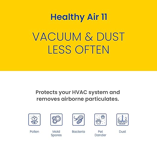 AprilAire 510 Replacement Filter for AprilAire Whole House Air Purifiers - MERV 11, Clean Air & Dust, 31x28x4 Air Filter (Pack of 2)