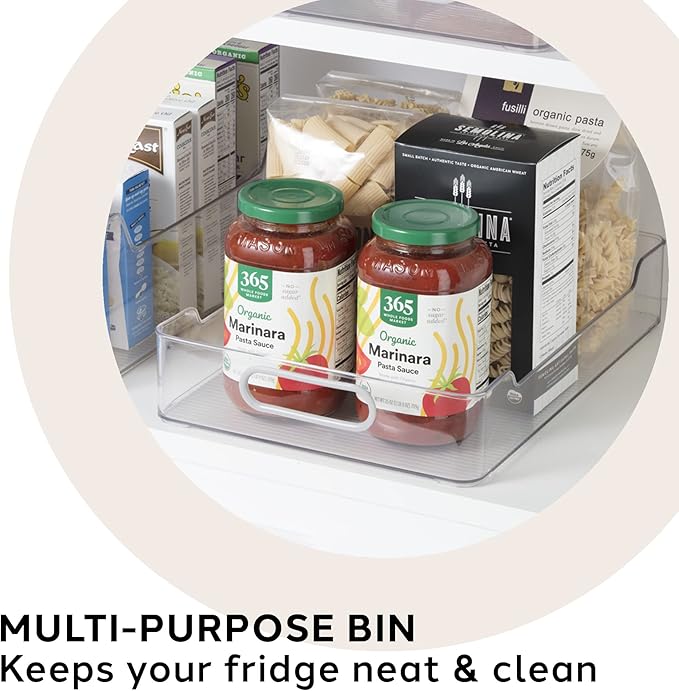 Oggi Cabinet / Drawer Storage Bin (14" x 9.75" x 2.75") (Pack of 2)