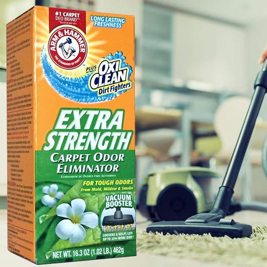 Arm & Hammer 4SGM New 361970Extra Strengh 16.3Z Carpet Odor Eliminator (6-Pack) Laundry Detergent Cheap Wholesale Discount Bulk Cleaning Firesale