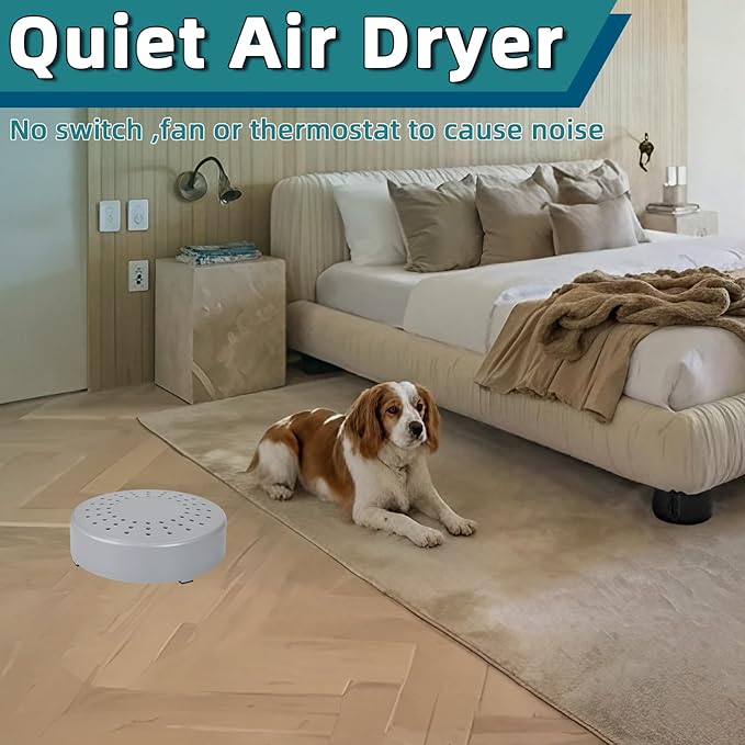 Air Dryer for Ship Boat RV,Storage Room,Small RV Boat Dehumidifier Ship Dryer to Dry and Warm Air Circulator for Enclose Space-RV/Boat/Basement/Garage/Cabin/Bathroom,Low Power Draw Micro Dehumidifier