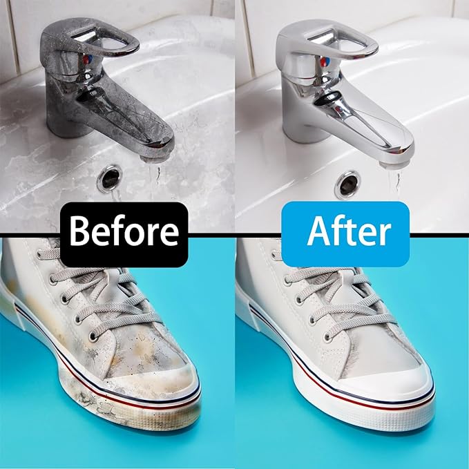 Magic Sponge Erasers, 50 Pack 2X Density Stronger Melamine Sponge Foam Pads, Multi-Functional Household Cleaning Supplies Cleaner for Kitchen, Bathroom, Bathtub, Sink, Wall Cleaner