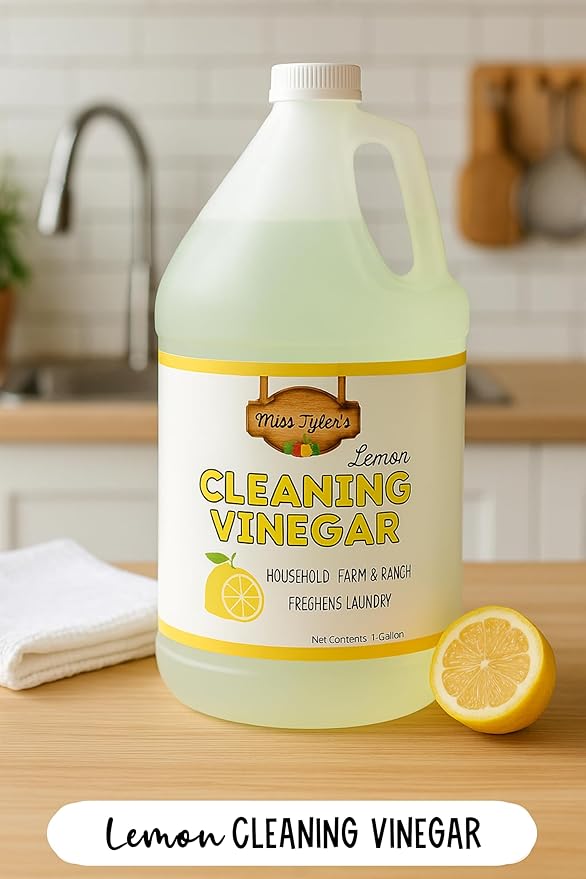 Miss Tyler's Cleaning Vinegar All Purpose Household Surface Cleaner, 1 gallon (Lemon)