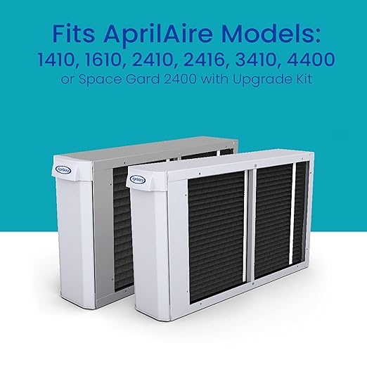 AprilAire 413CBN Replacement Filter for AprilAire Whole House Air Purifiers - MERV 13 with Carbon, Healthy Home Allergy + Odor Reduction, 16x25x4 Air Filter (Pack of 2)