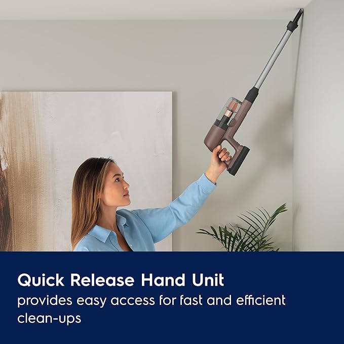 Electrolux Ultimate700 Complete Home Cordless Stick Vacuum with 3 Specialized Nozzles (Multi-Surface, Hard Floor & Pet), 50-Minute Run Time, 4 Power Modes, Walnut Brown