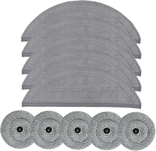 Mop Pads for Roborock Saros 10 Robot Vacuum Cleaner Roborock Saros 10 Mopping Pads Roborock Saros 10 Accessories