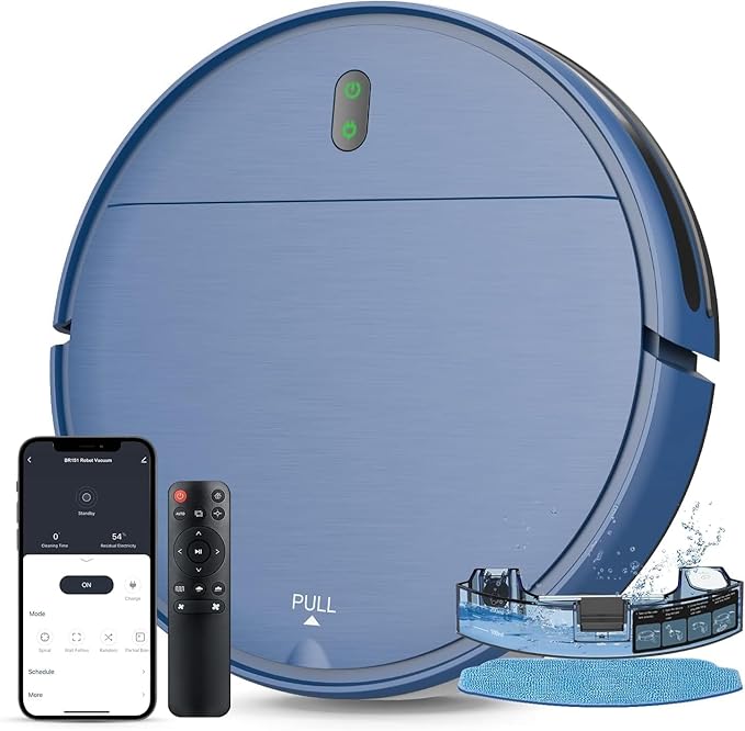 ZCWA Robot Vacuum and Mop Combo, Robot Vacuum and Mop Combo