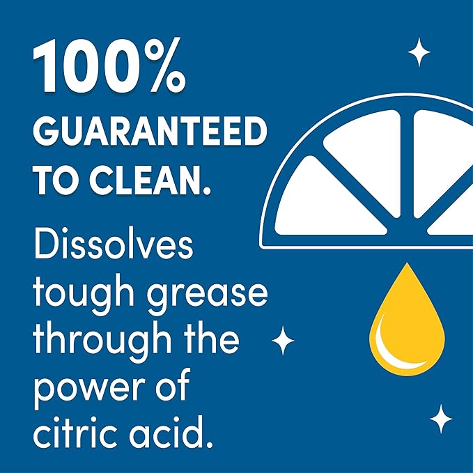 Lemi Shine Natural Dishwasher Detergent Pods with Dishwasher Cleaner Pouch - Eco Friendly Cleaning Supplies - 31.8 oz (65 Count)