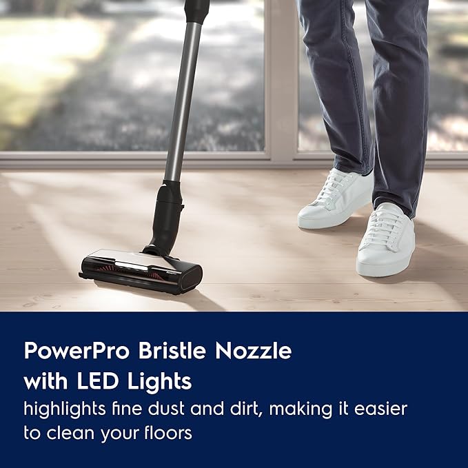 Electrolux Ultimate700 Cordless Stick Vacuum with PowerPro Bristle Nozzle and High Suction Power, 50-Minute Run Time, 4 Power Modes, Granite Gray