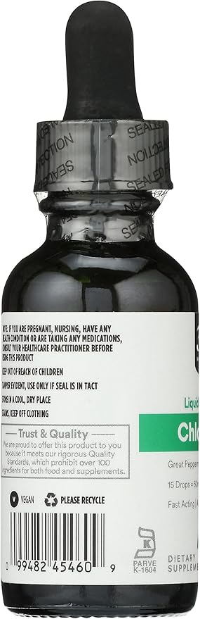 365 by Whole Foods Market, Liquid Concentrate Chlorophyll, Peppermint Flavor, 1 Fl Oz