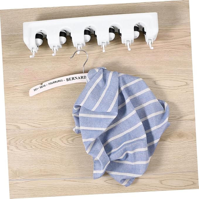Garneck Umbrella Clip Mop Rack Ball Slots Hooks Broom Holder Wall Mount Storage Rack Garage Tool Organizer