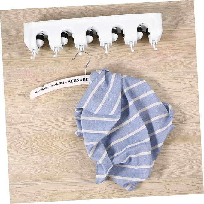 Cabilock Garage Wall Mount Broom Holder Ball Slots Hooks Mop Rack Umbrella Clip Storage Rack for Garden Tools