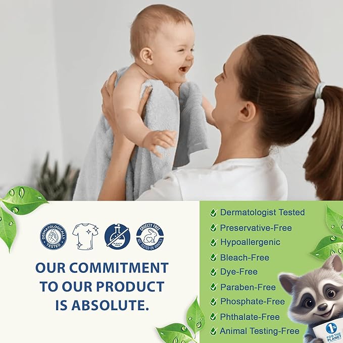 MorningRain Eco-Safe Laundry Detergent Sheets - Ingredients from Finland, Natural Scent, Bio-Enzyme Formula, Power clean, 30 Sheets (Up to 60 Loads) - Non-Toxic, Preservative-Free, Designed in USA