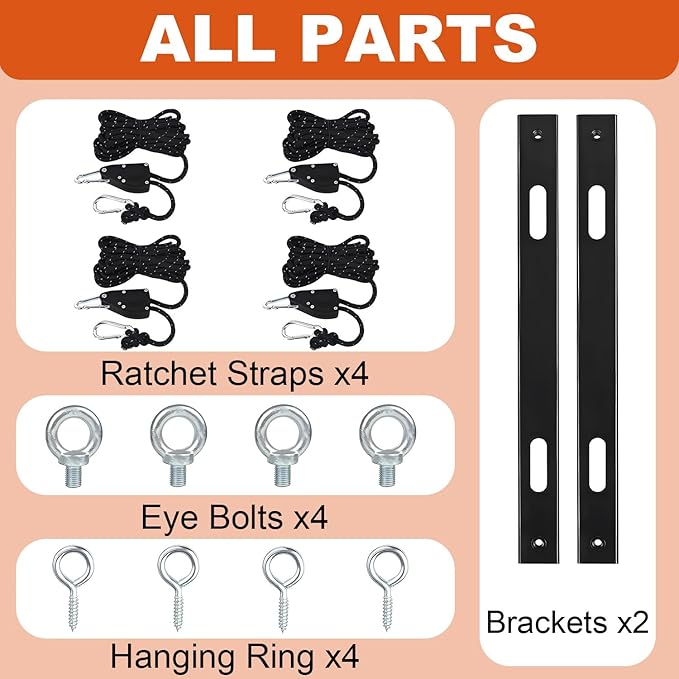 Dehumidifier Hanging Kit Replacement for Aloair Crawl Space & Basement Dehumidifiers Sentinel HD35P, HS35, HD55, HD55S, HD55P, HDi65S, HD90 & HDi90. Helps Reduce Dehumidifier Noise and Vibration