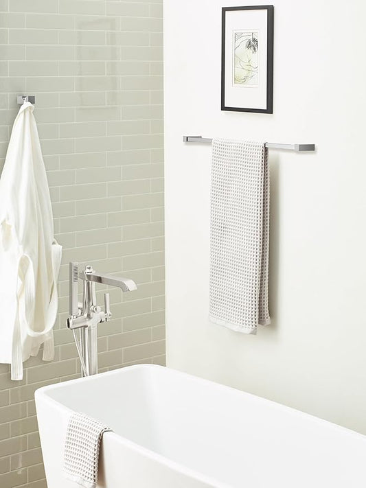 Amerock Monument Polished Nickel 24 inch (610mm) Towel Bar, BH36084PN