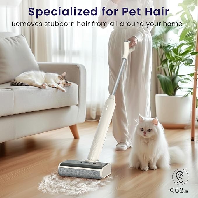 Lefant Cordless Wet Dry Vacuum Mop,Vacuum Cleaner for Home with 60 Mins Runtime,180° Lay-Flat,2 Adjustable Cleaning Modes,Anti-Tangle,Lightweight Stick Vacuum for Carpet,Pet Hair,Hardwood Floor LS100