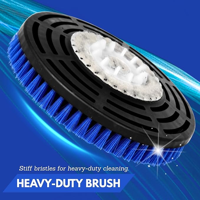 S7001 Upgraded Replacement Steam Mop Brush Head for Shark,S8201 S8001 S7000 S7201 S7000AMZ S7005 S7020 S7001C Scrubbing and Sanitizing Hard Floor Steam Mop Pads (2Blue)