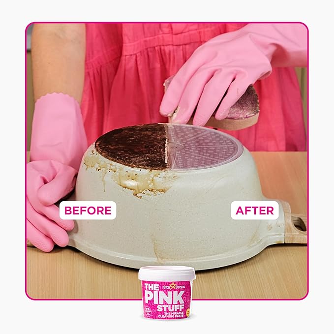 Stardrops - The Pink Stuff - The Miracle Cleaning Paste and Multi-Purpose Spray 2-pack Bundle (1 Cleaning Paste, 1 Multi-Purpose Spray)