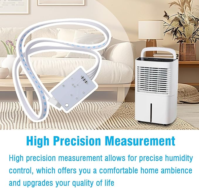 Humidity Sensor Compatible with Whirlpool Dehumidifier,Fit for 70 Pint WDH70EAPW Dehumidifier,Repair Error Code E1 E3