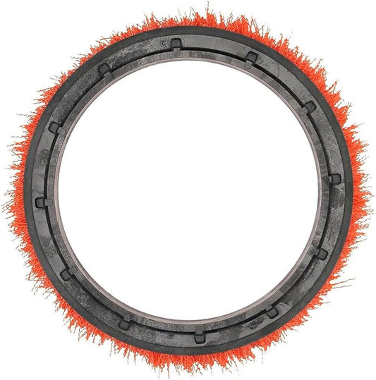 Oreck Commercial Orange Tile & Resilient Floor Scrub Brush for Orbiter Floor Machine ORB550MC, 237047, Orange (Bottom Color May Vary) (Pack of 4)