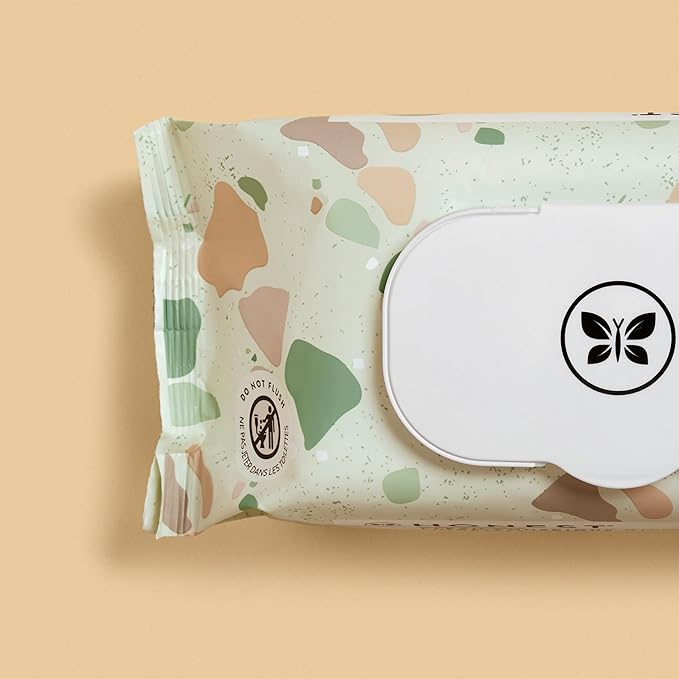 The Honest Company Hypoallergenic Multi-Use Baby Wipes for Sensitive Skin, Geo Mood, 60 Count