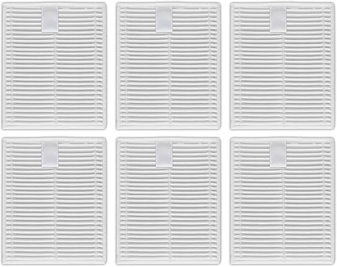 (6 Pack) Q7 M5/ Q7 M5+/ Q7 L5/ Q7 L5+ Replacement HEPA Filters Compatible with Roborock Q7 M5/ Q7 M5+/ Q7 L5/ Q7 L5+ Robot Vacuum, Accessories Kit, Upright Filter, Vacuum Filters, Canister Filters