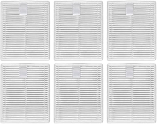 (6 Pack) Q7 M5/ Q7 M5+/ Q7 L5/ Q7 L5+ Replacement HEPA Filters Compatible with Roborock Q7 M5/ Q7 M5+/ Q7 L5/ Q7 L5+ Robot Vacuum, Accessories Kit, Upright Filter, Vacuum Filters, Canister Filters
