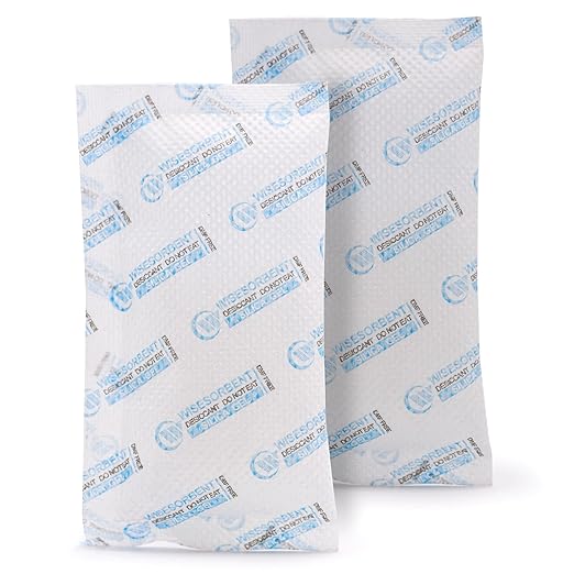 Silica Gel Packets, 20 Gram 90 Packs Dessicant Packets for Storage, Pure and Safe Silica Gel Desiccant Packs, Humidity Packs