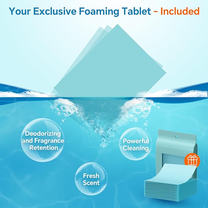 Flat Mop and Bucket System - Mop and Bucket with Wringer Set for Home | Wet Dry Mop for Apartment, Tiny Home, Windows, Wall, Hardwood Floor, RV with 6 Reusable Microfiber Cloth