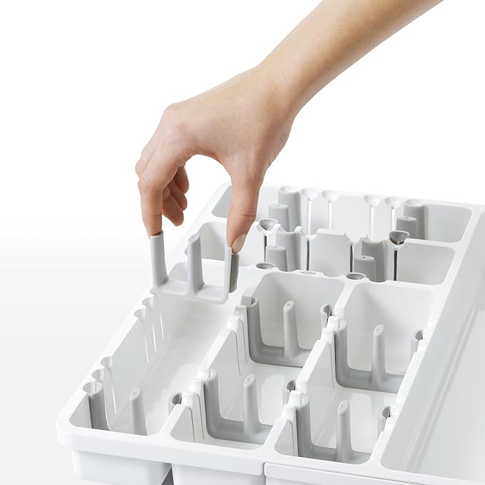 OXO Good Grips Large Expandable Utensil Organizer - White