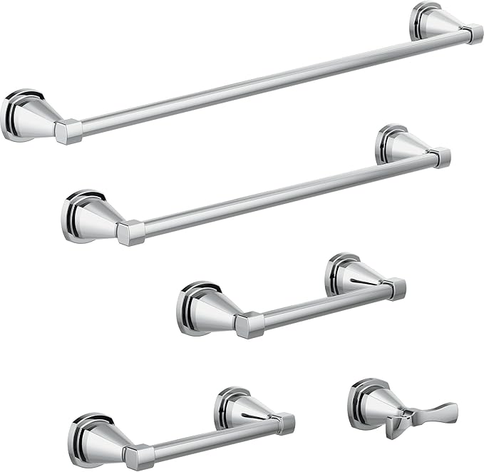 Delta Faucet 77624 Stryke Towel Bar, 24 inch, Chrome