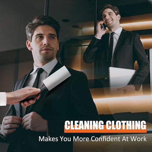 WulaWindy Lint Roller for Pet Hair, Extra Sticky Lint Rollers Pet Hair Remover for Clothes, Work Great on Pet Hair Value Pack (4 Pack) (8 Pack)