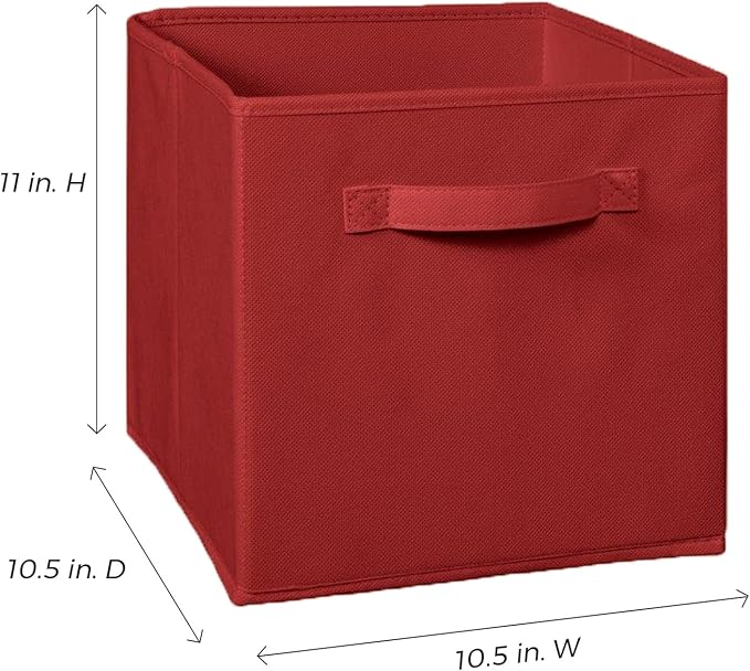 ClosetMaid 1838 Cubeicals Fabric Drawer, Garnet