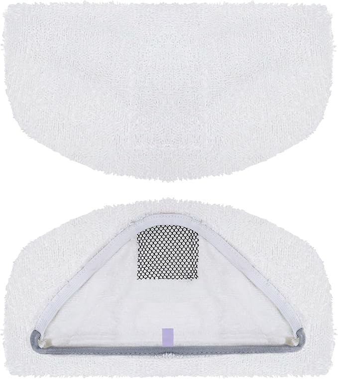 10 PACK Steam Mop Replacement Pads Compatible with Bissell Powerfresh Steam Mop 1940 1806 1544 2075 2685A 2181 2814 Series, Model 1940A 1940W 19405 2075A 2685A 5938, Microfiber Washable, Reusable