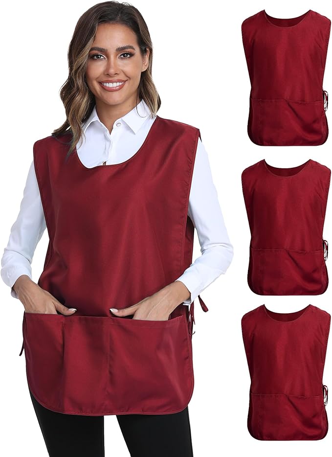 Xeoxarel Unisex Cobbler Apron with 3 Pockets Vest