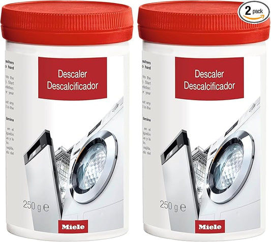 Miele Original GP DC WG 0252 P Descaling Powder Washing Machines and Dishwashers, 9.6 oz (Pack of 2)