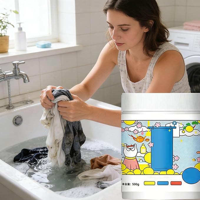 Hyper Concentrated Strong Stain Remover Powder for Clothes,1.1 Lb