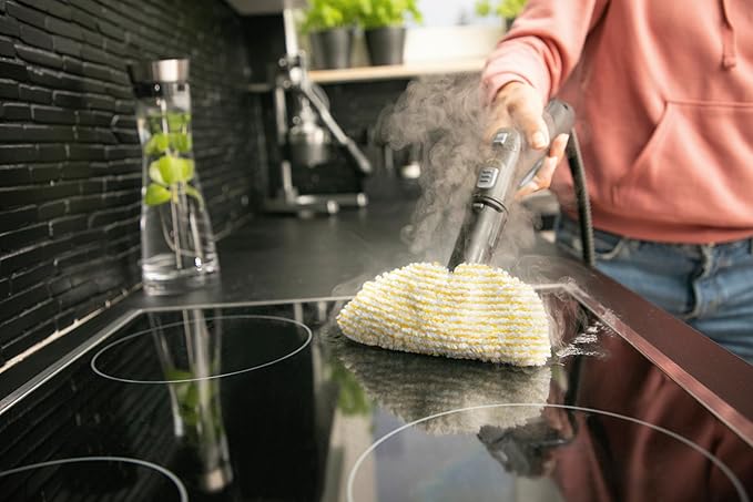 Kärcher Steam Cleaner Hand Cloths, Microfiber - Designed for Karcher SC3 Steam Cleaner Hand Nozzle - for Power Steamers - 2 Pack