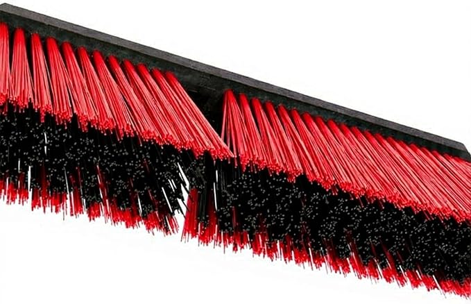Large 24'' Multi-Surface Push Broom with Alloy Handle
