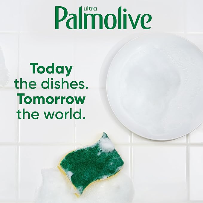 Palmolive Ultra Dishwashing Liquid Dish Soap, Oxy Power Degreaser - 32.5 Fl Oz (Pack of 4)
