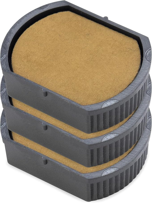 E/R17 Replacement Pad Compatible for 2000 Plus Printer R17 - Water Based - Pack of 3 - Dry (No Ink Color)