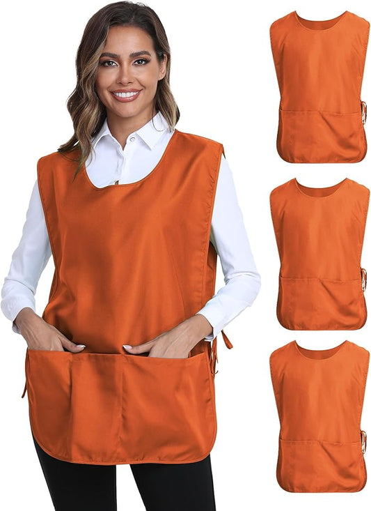Xeoxarel Unisex Cobbler Apron with 3 Pockets Vest