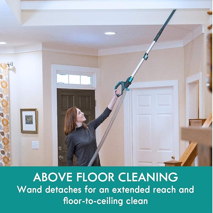 Kenmore Intuition Bagged Upright Vacuum Lift-Up Carpet Cleaner 2-Motor Power Suction with HEPA Filter, 3-in-1 Combination Tool, HandiMate for Floor, Pet Hair, 14pounds, Green