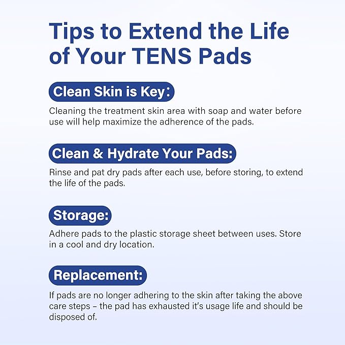 LotFancy TENS Unit Replacement Pads, 40 Pcs 2x2 Snap Electrodes Pads, Reusable Tens Pads for EMS Muscle Stimulator, Using 3.5mm Snap Connector